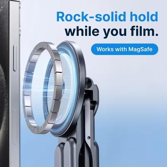 4-in-1 Magnetic 8-Level Adjustable Stand for iPhone, iPad, Tablet & Laptop