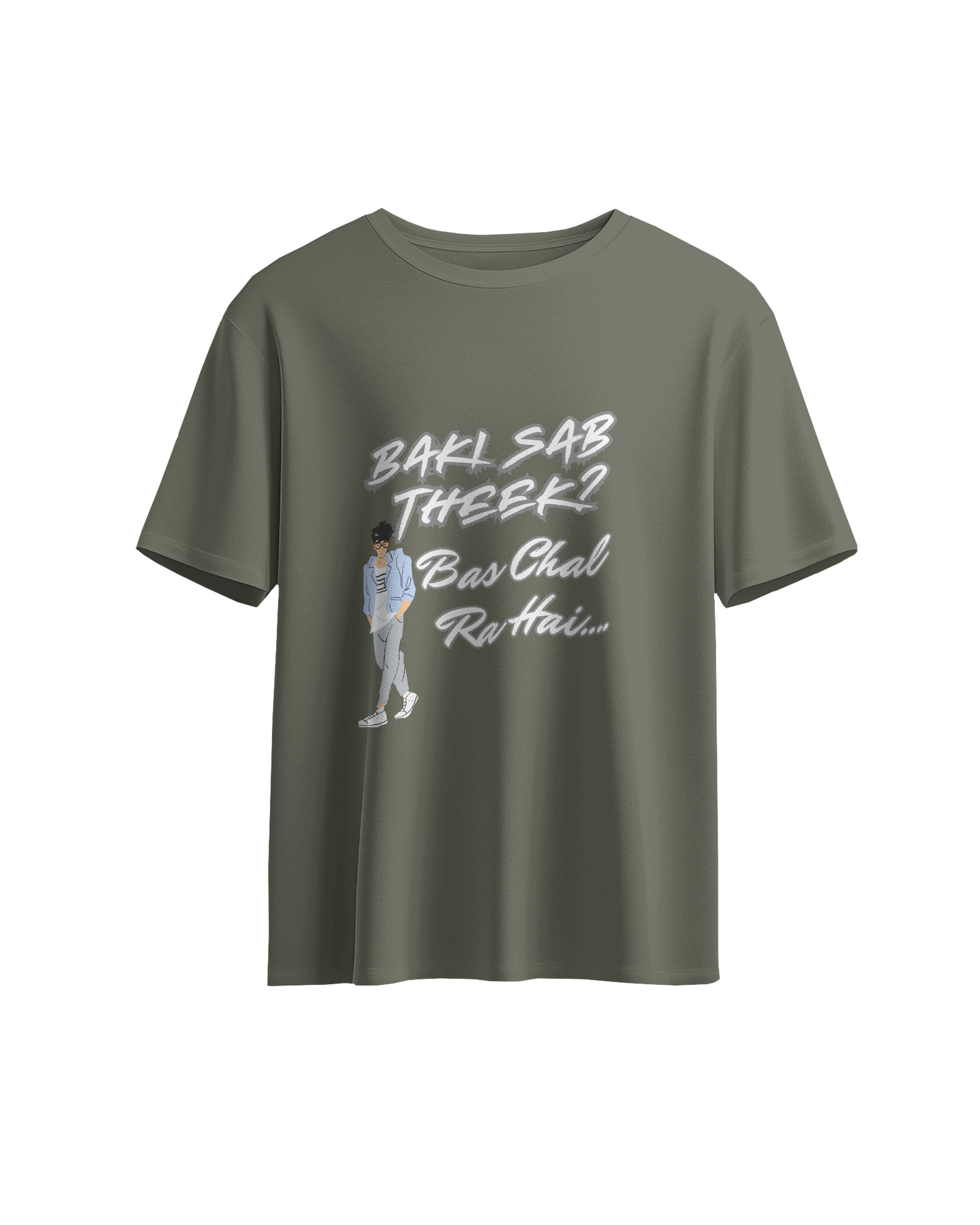 Baaki Sab Theek? Oversized Unisex Tshirt