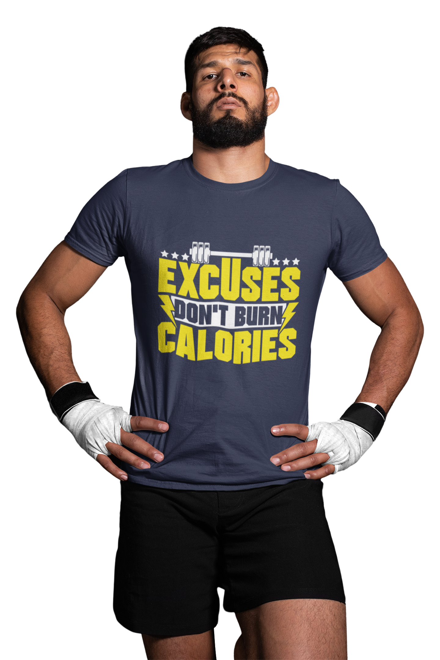 EXCUSES DONT BURN CALORIES UNISEX TSHIRT