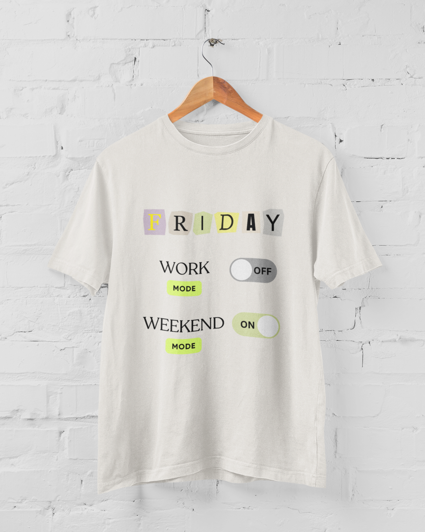 Friday WorK Mode Classic Tshirt