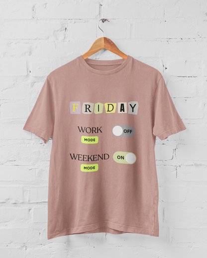 Friday WorK Mode Classic Tshirt