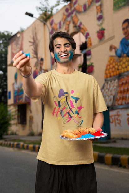 UNISEX REGULAR FIT CLASSIC HOLI TSHIRT