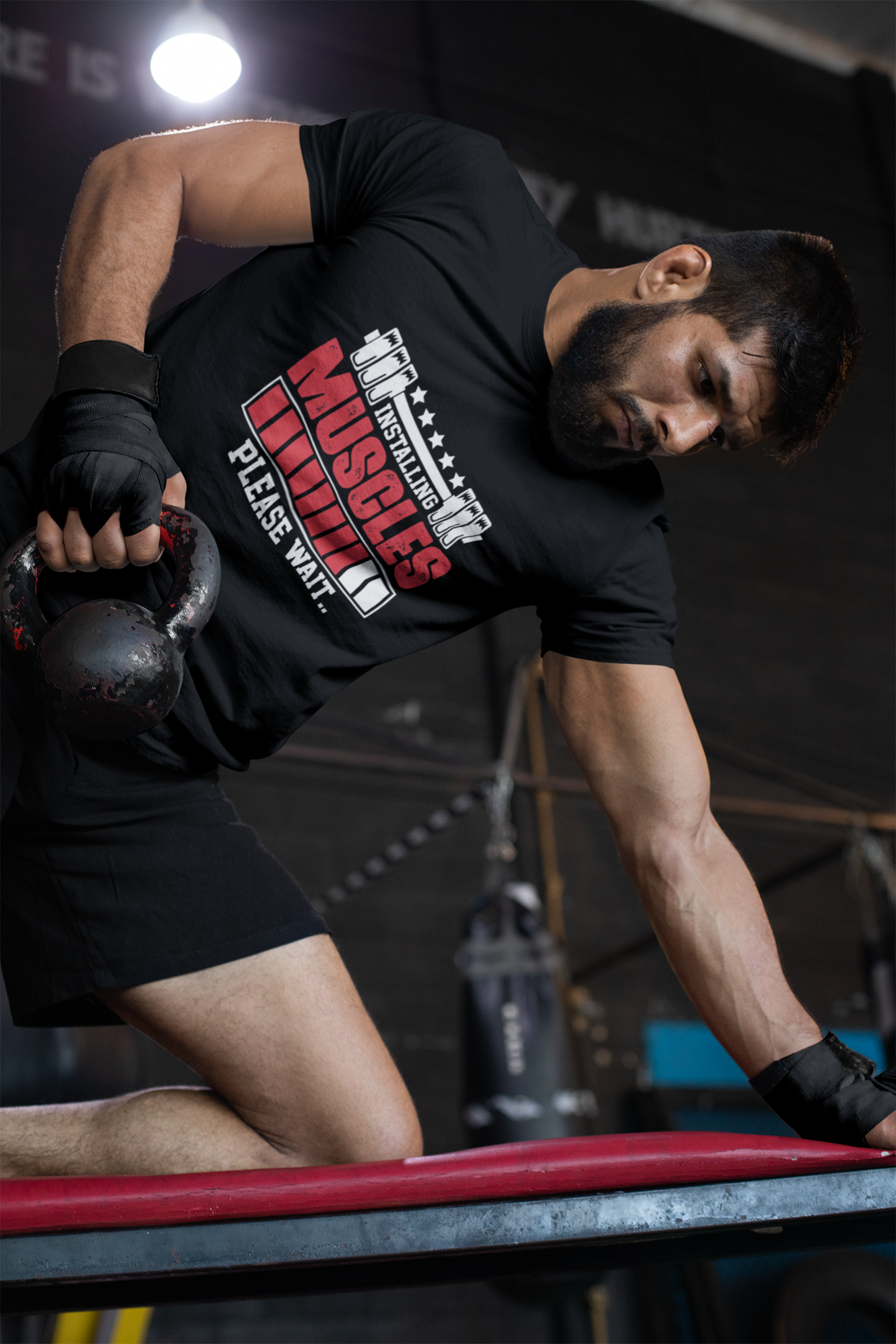 INSTALLING MUSCLES UNISEX TSHIRT