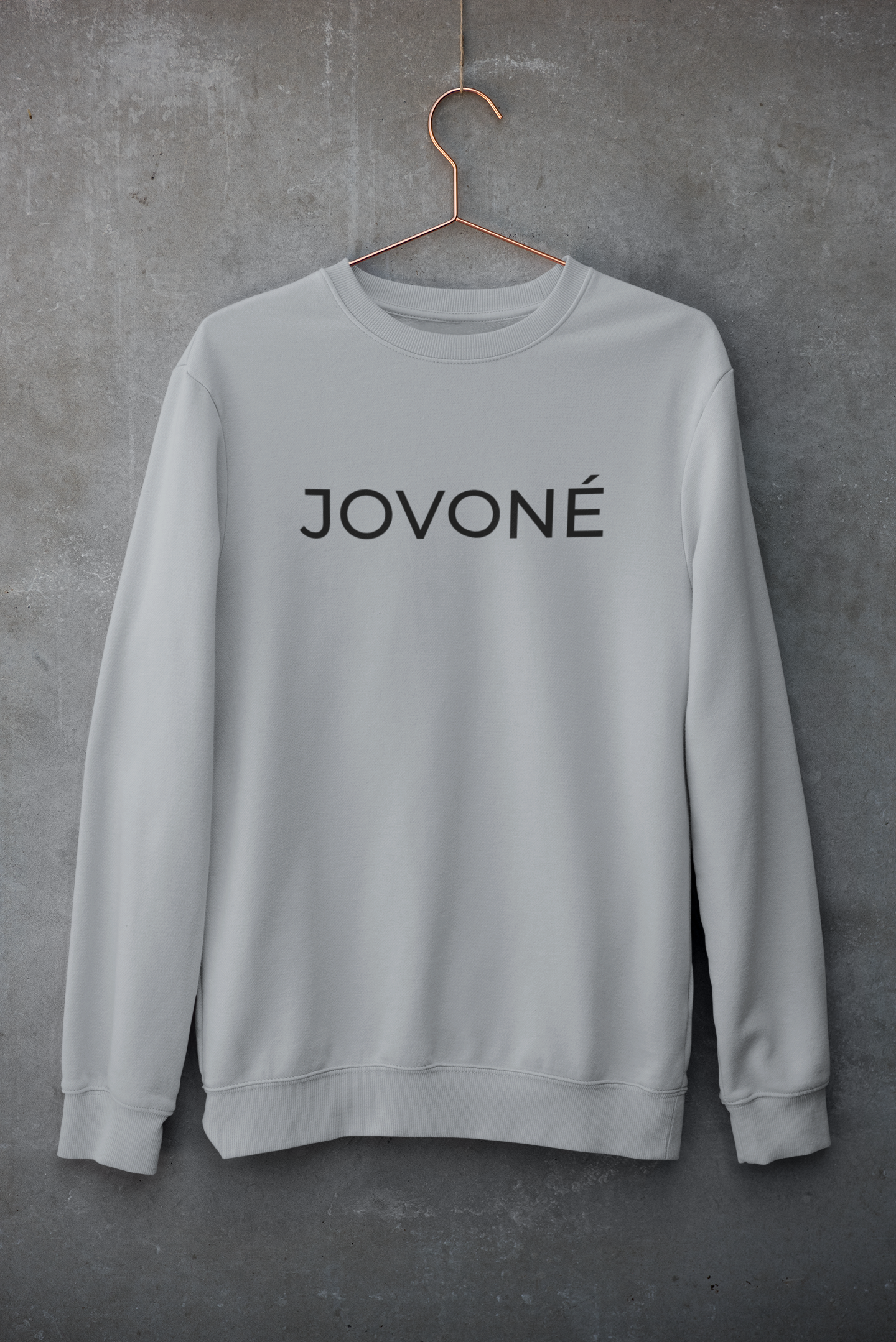 JOVONE Unisex Sweatshirt Light Color