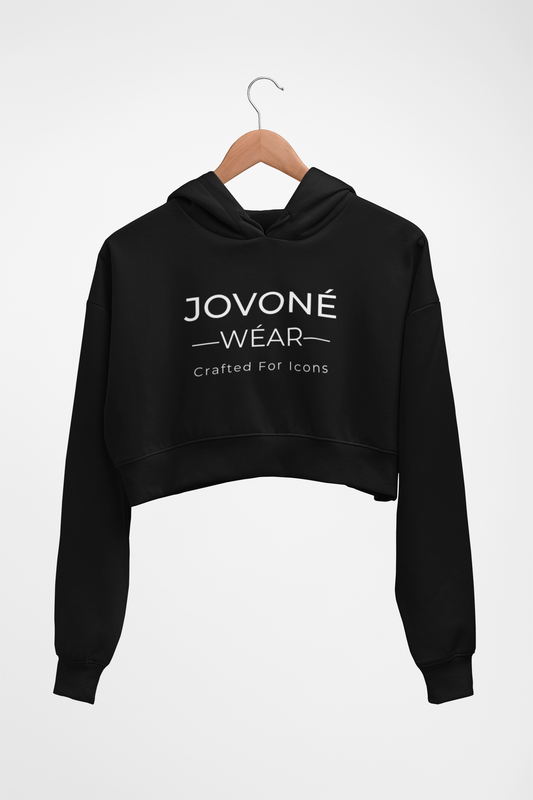 JoVone Wear - Crop Hooded Sweatshirt