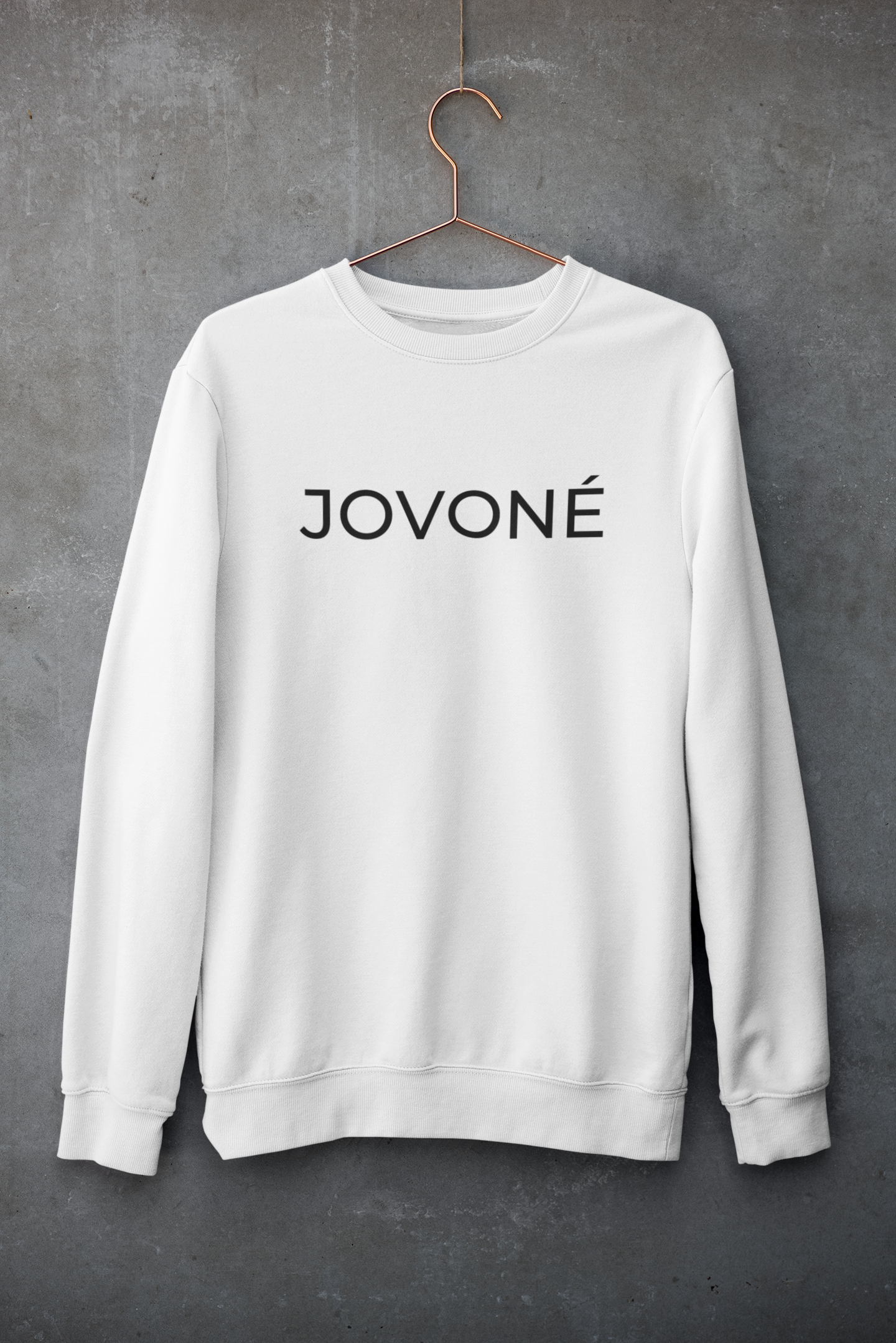 JOVONE Unisex Sweatshirt Light Color