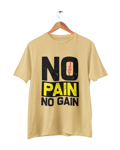 NO PAIN NO GAIN UNISEX CLASSIC TSHIRT