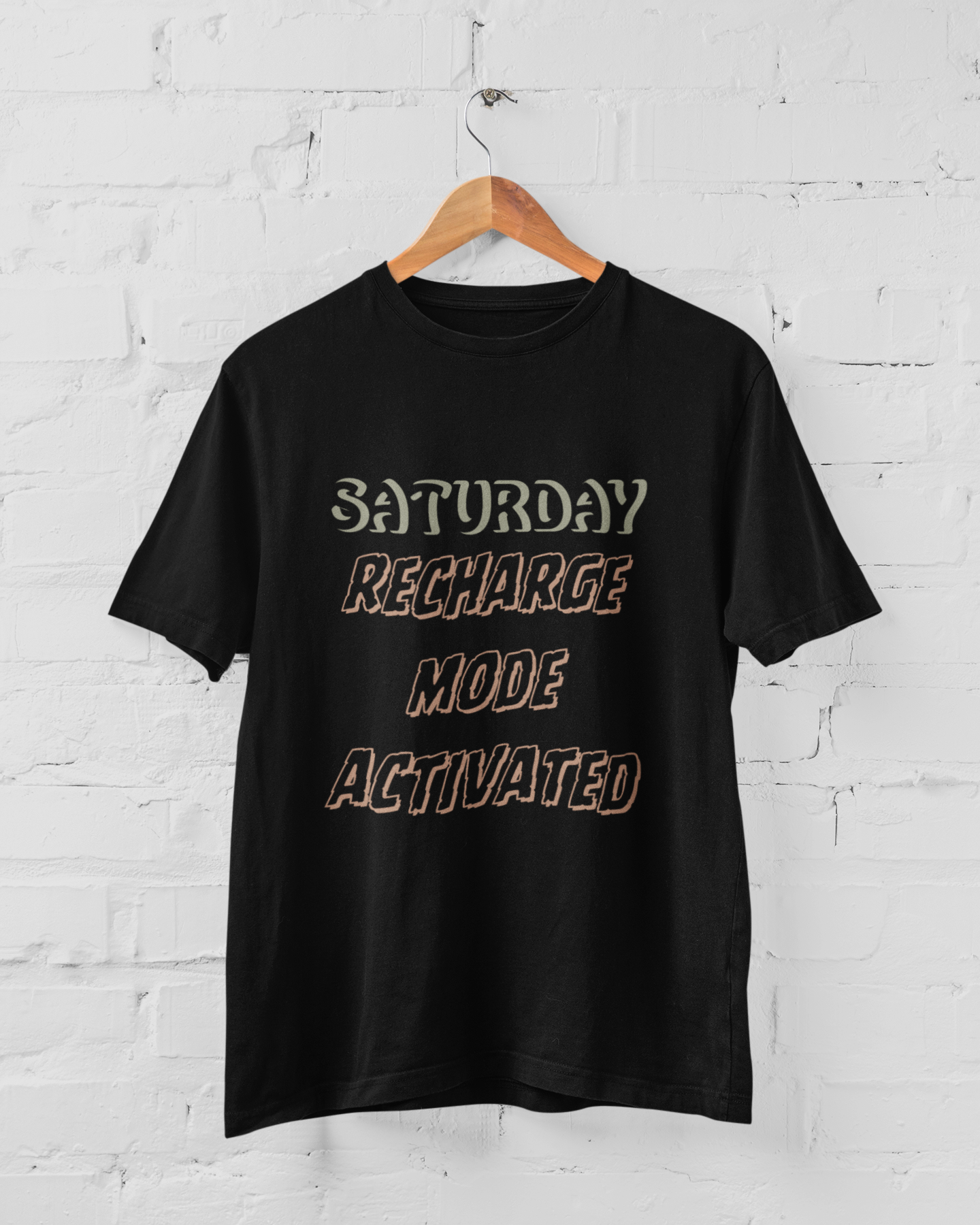 Saturday Recharge Mode Classic Tshirt