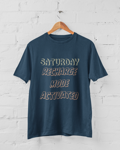 Saturday Recharge Mode Classic Tshirt