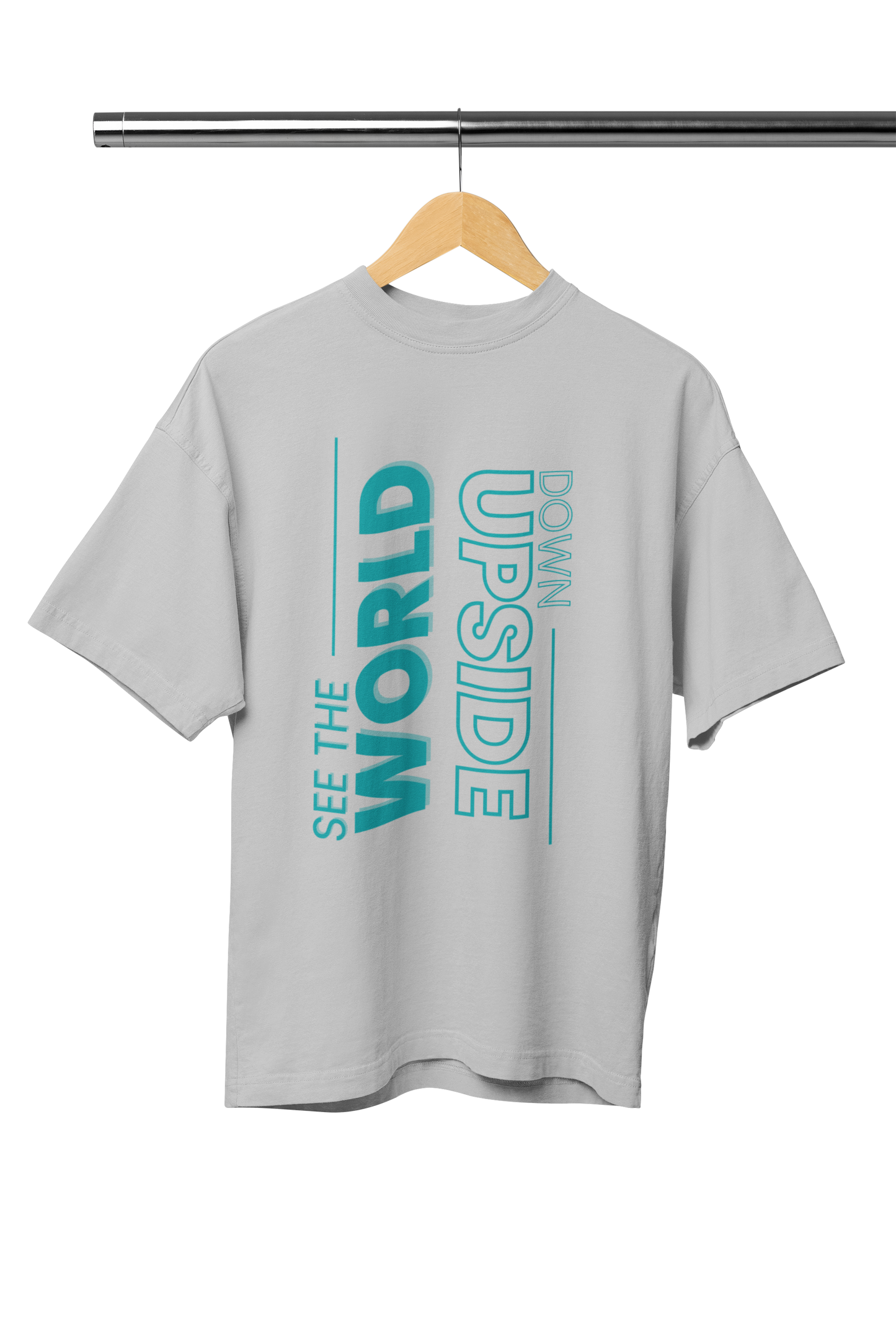 SEE THE WORLD UNISEX OVERSIZED TSHIRT