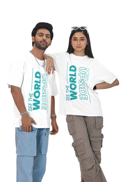 SEE THE WORLD UNISEX OVERSIZED TSHIRT