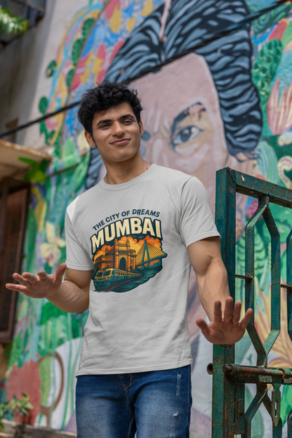 THE CITY OF DREAMS - MUMBAI CLASSIC TSHIRT