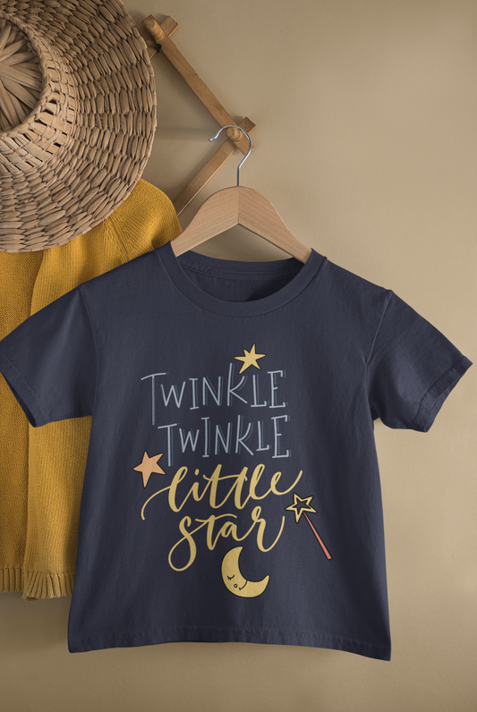 Twinkle Twinkle Little Star T-Shirt For Girls