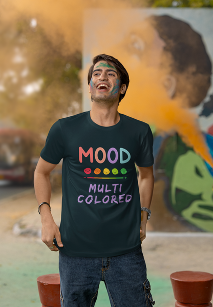 UNISEX CLASSIC REGULAR FIT MOOD HOLI TSHIRT