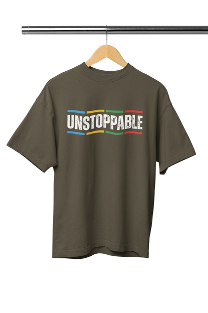 UNSTOPPABLE UNISEX OVERSIZED TSHIRT
